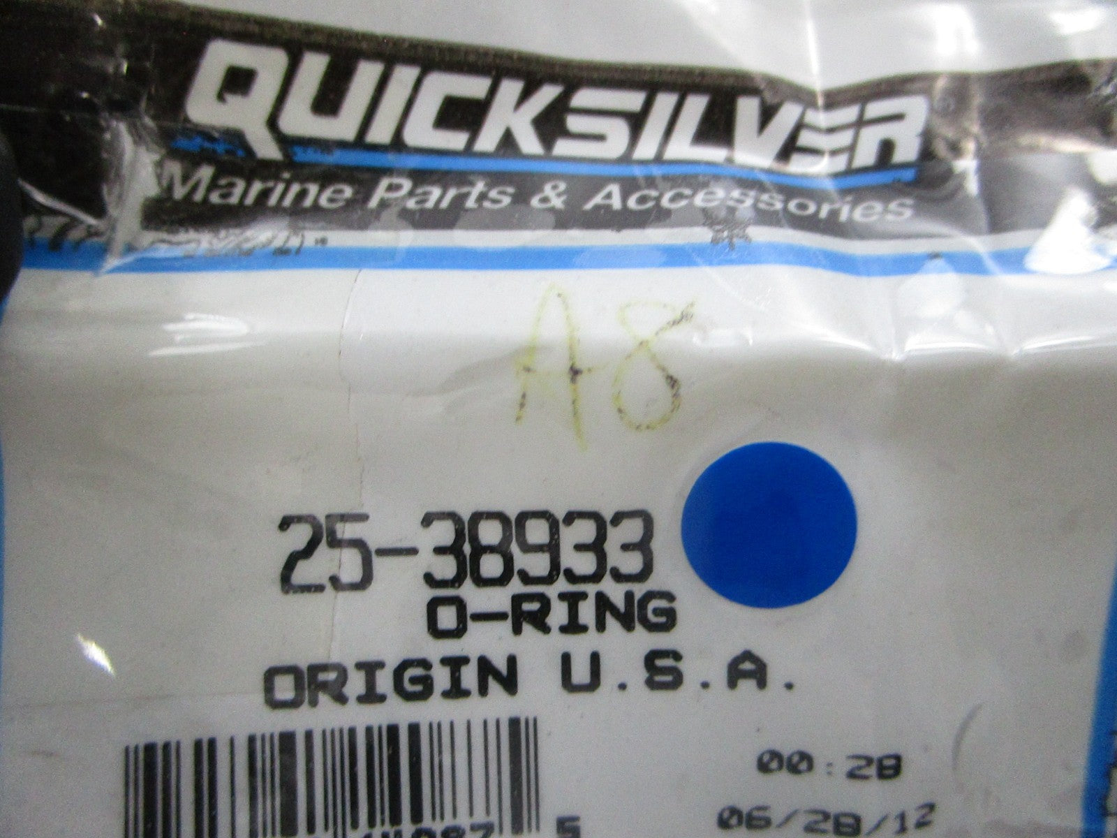 NEW OEM (LOT OF 3) 25-38933 Mercury Quicksilver O-Ring 0810