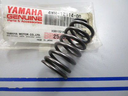 NEW OEM 4WM-12114-00-00 Yamaha Outer Valve Spring 0810