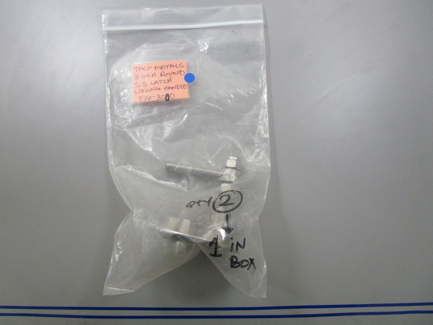 *NEW* 0810 Taco Metals 3 Inch Round SS Latch Lifting Handle F16-3000