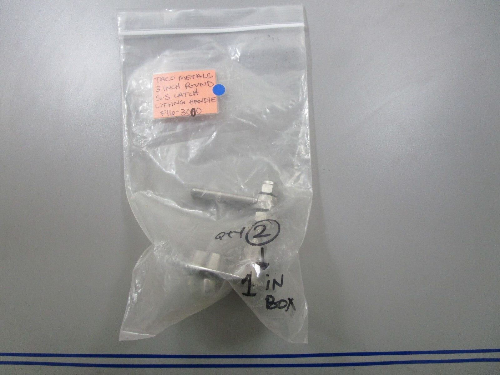 *NEW* 0810 Taco Metals 3 Inch Round SS Latch Lifting Handle F16-3000