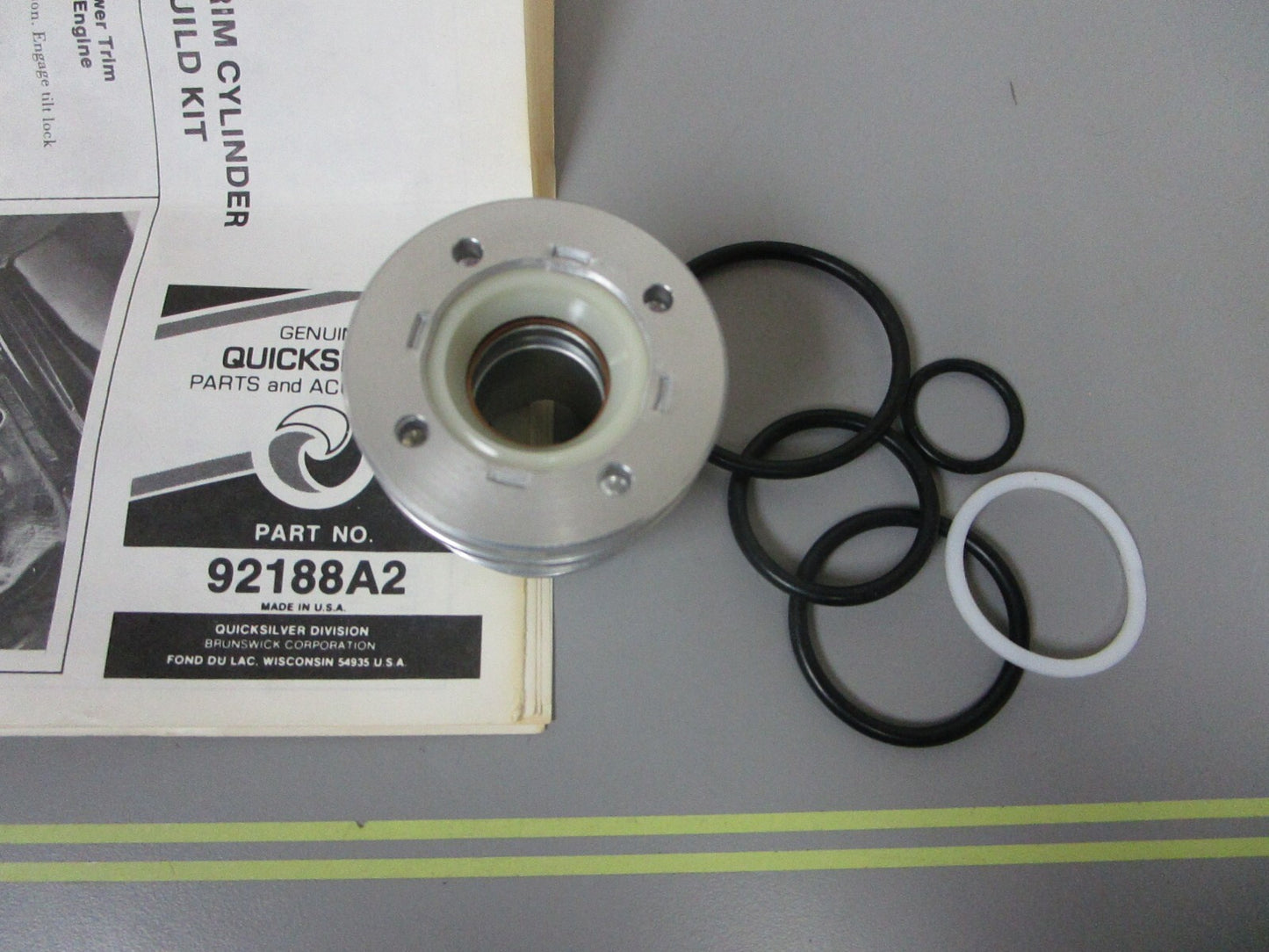 *NEW OEM* 0720 Mercury Quicksilver Trim Cylinder Rebuild Kit 92188A2