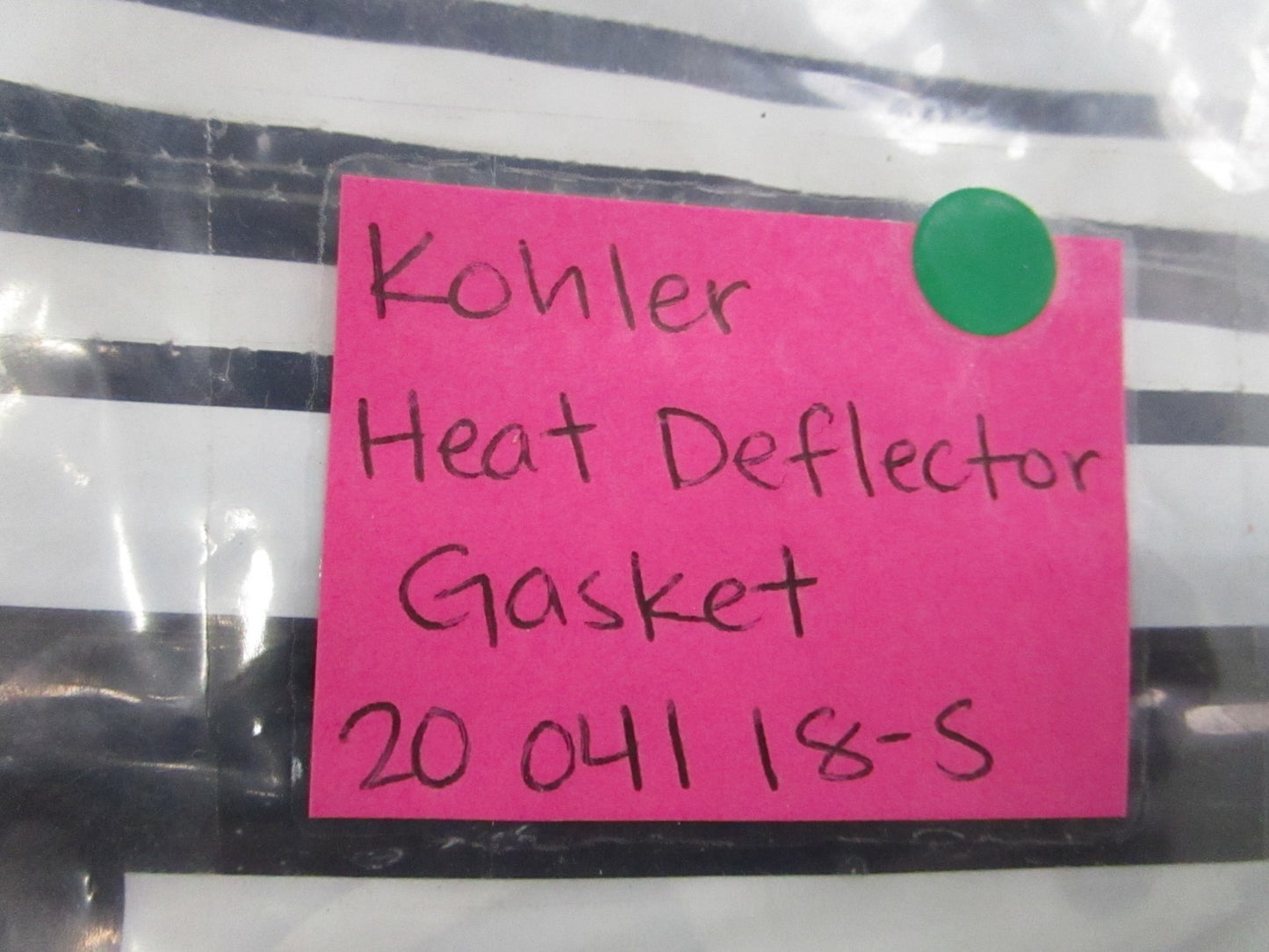 NEW OEM (LOT OF 2) 20 041 18-S Kohler Heat Deflector Gasket 0810