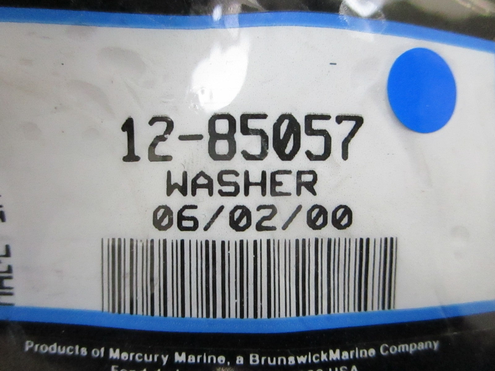 *NEW OEM* (LOT OF 4) 0810 Mercury Quicksilver Washer 12-85057