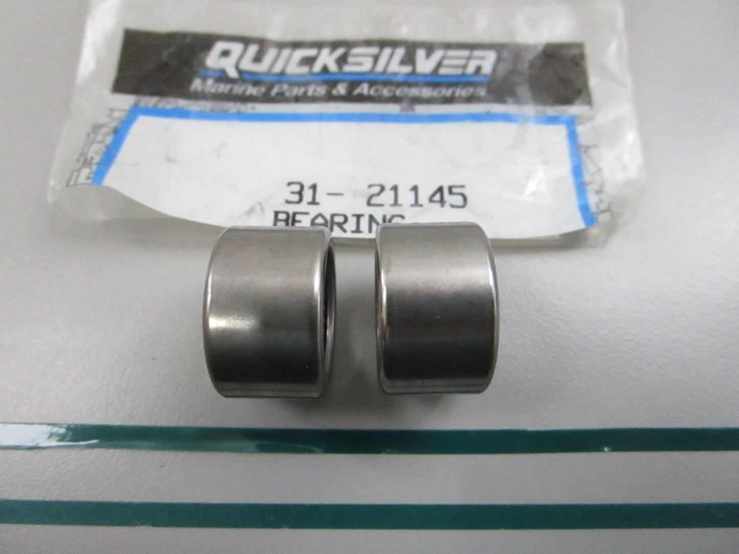 Mercury Quicksilver NEW OEM Roller Bearing 31-21145 40HP 4HP (LOT OF 2) 0810