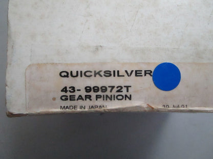 *NEW OEM* 0820 Mercury Quicksilver Gear Pinion 43-99972T