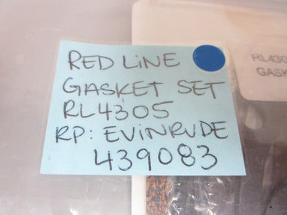 *NEW* 0720 Red Line Gasket Set RL4305 Replaces: Evinrude 439083