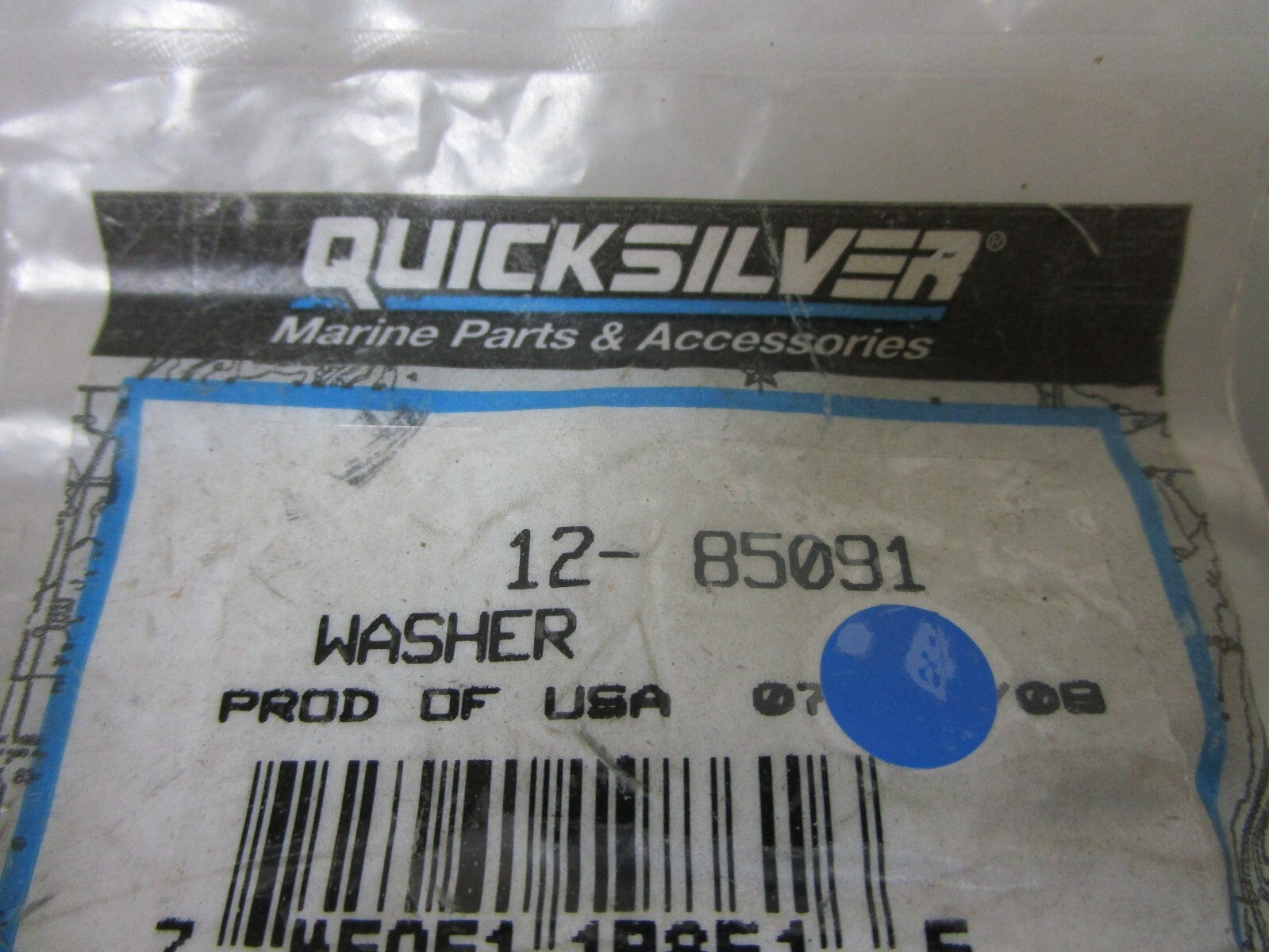 *NEW OEM* (LOT OF 5) 0810 Mercury Quicksilver Washer 12-85091