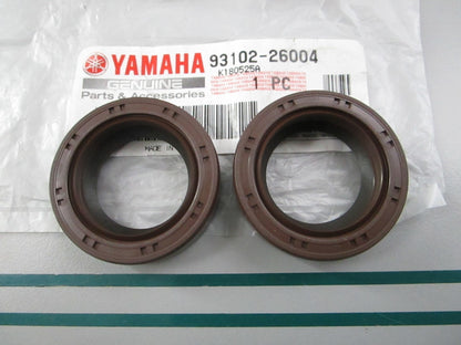 NEW OEM (LOT OF 2) 93102-26004-00 Yamaha Oil Seal 0810