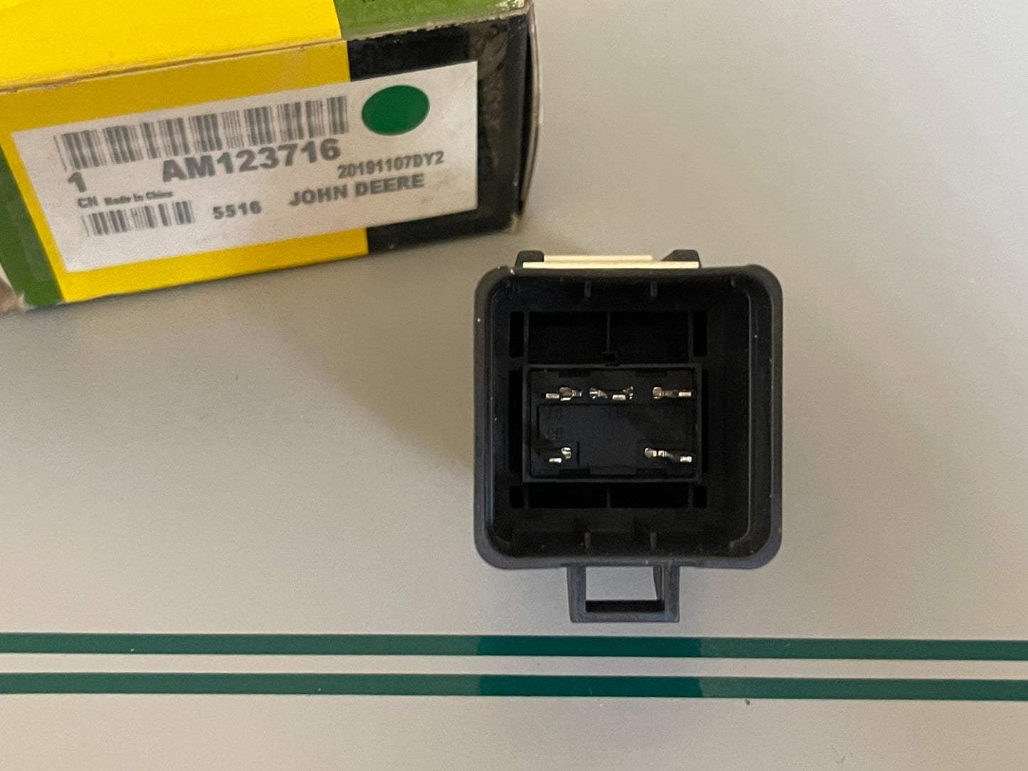 John Deere AM123716 NEW OEM Relay 12V 30A ZTrak X700 X500 Front Mower Gator 0720