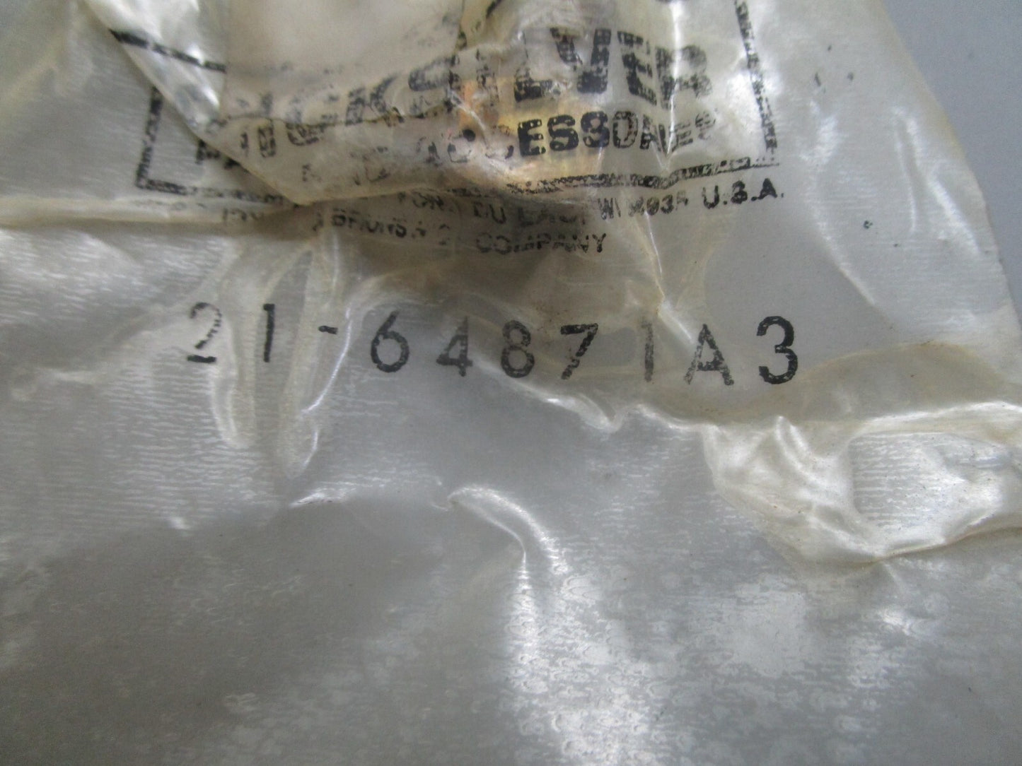 *NEW OEM* 0810 Mercury Quicksilver Check Valve 21-64871A3