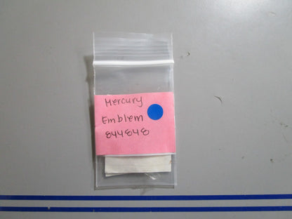 *NEW OEM* 0810 Mercury Quicksilver Emblem 844848