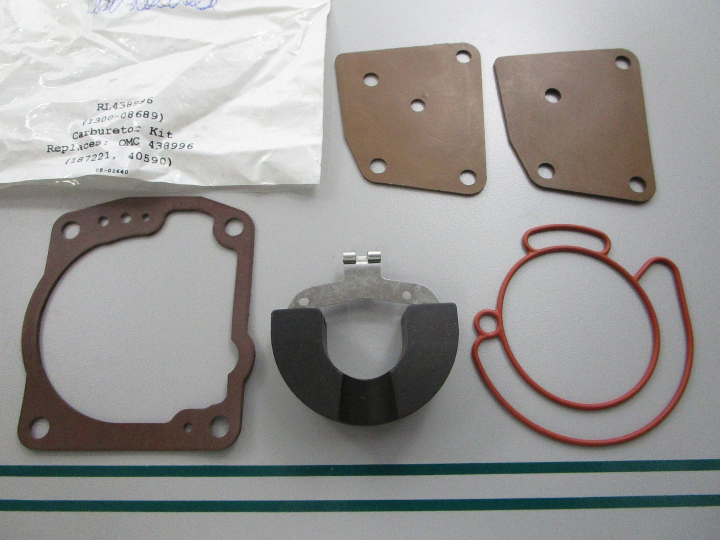 NEW RL438946 Replaces: 438996 Red Line Carburetor Kit 0810