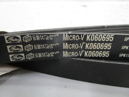 NEW K060695 Gates Century Series Micro-V Serpentine Belt 0820