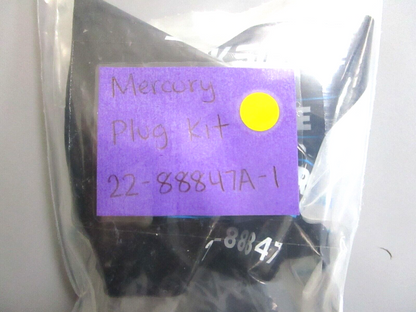 *NEW OEM* 0750 Mercury Quicksilver PLUG KIT 22-88847A-1