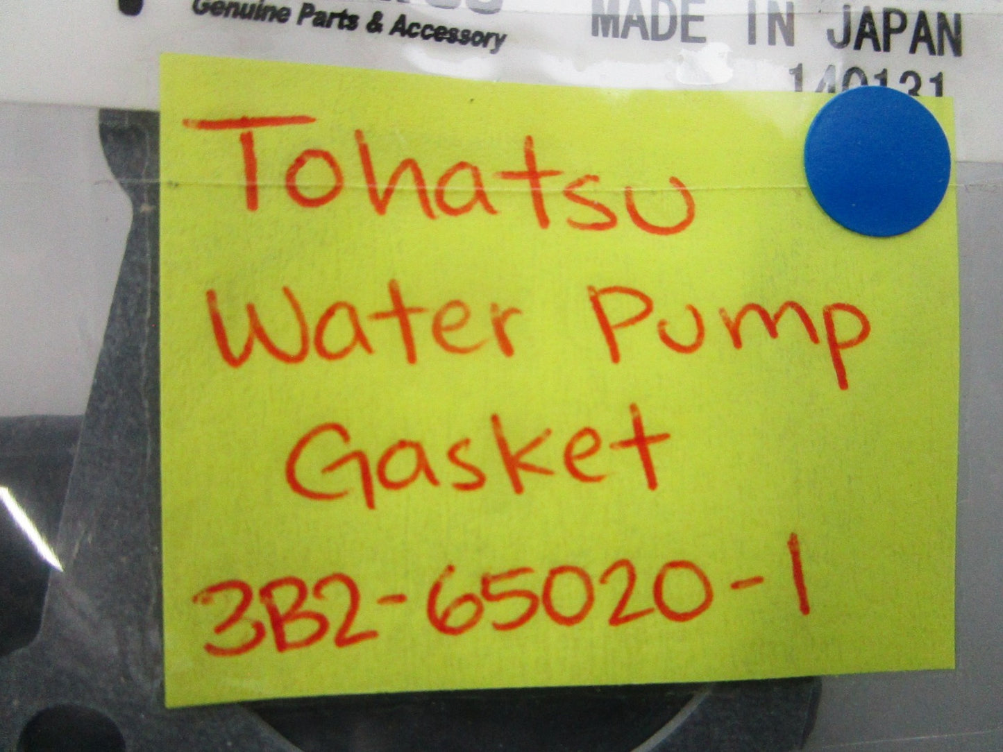 NEW OEM 3B2-65020-1 3B2650201 Tohatsu Water Pump Gasket 0810