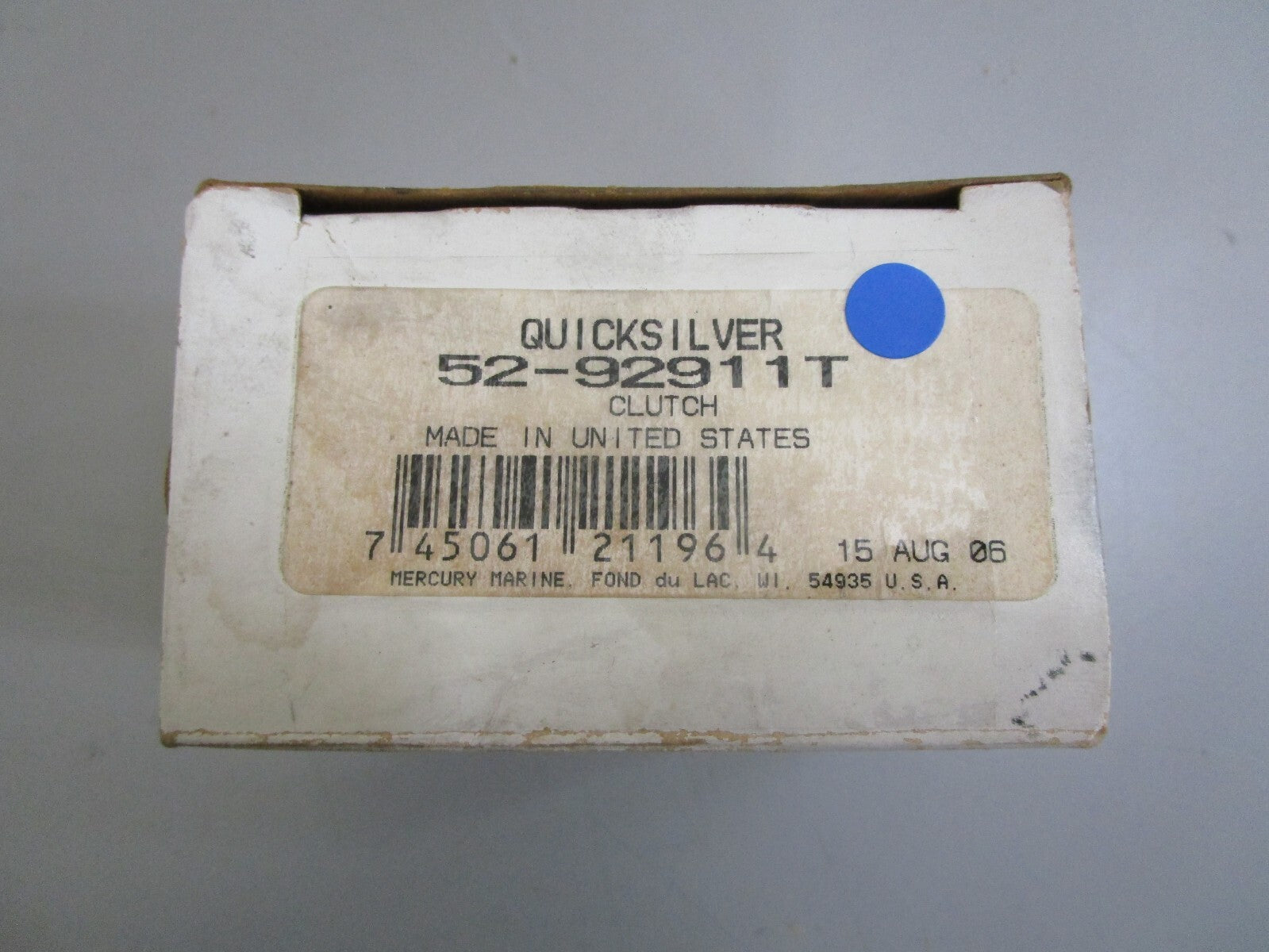 *NEW OEM* 0820 Mercury Quicksilver Clutch 52-92911T