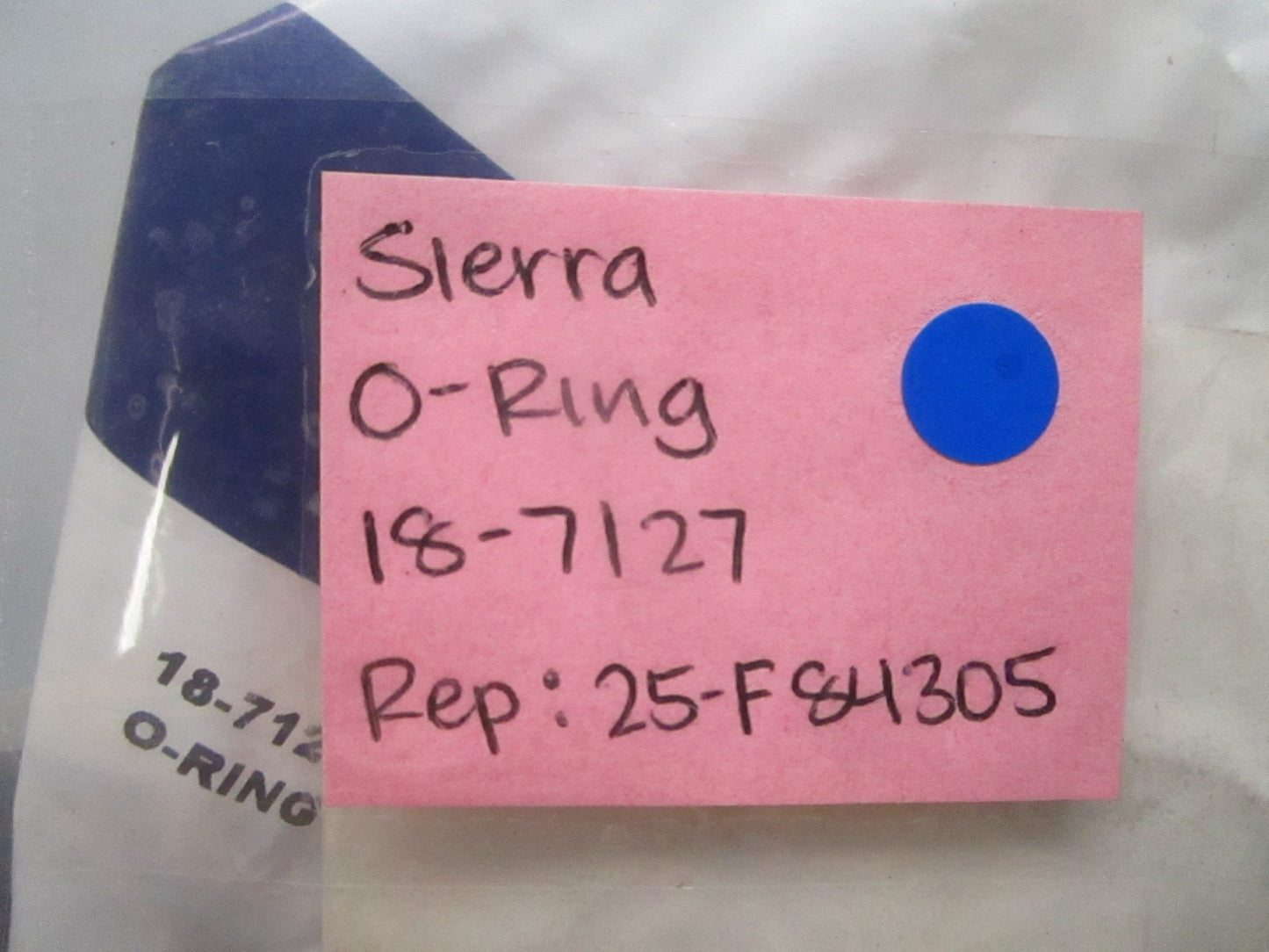*NEW* (LOT OF 3) 0810 Sierra O-Ring 18-7127 Replaces: 25-F84305