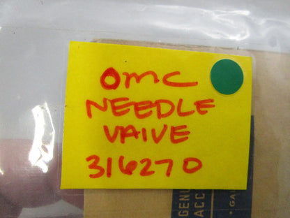 NEW OEM 316270 0316270 OMC Johnson Evinrude Needle Valve 0810