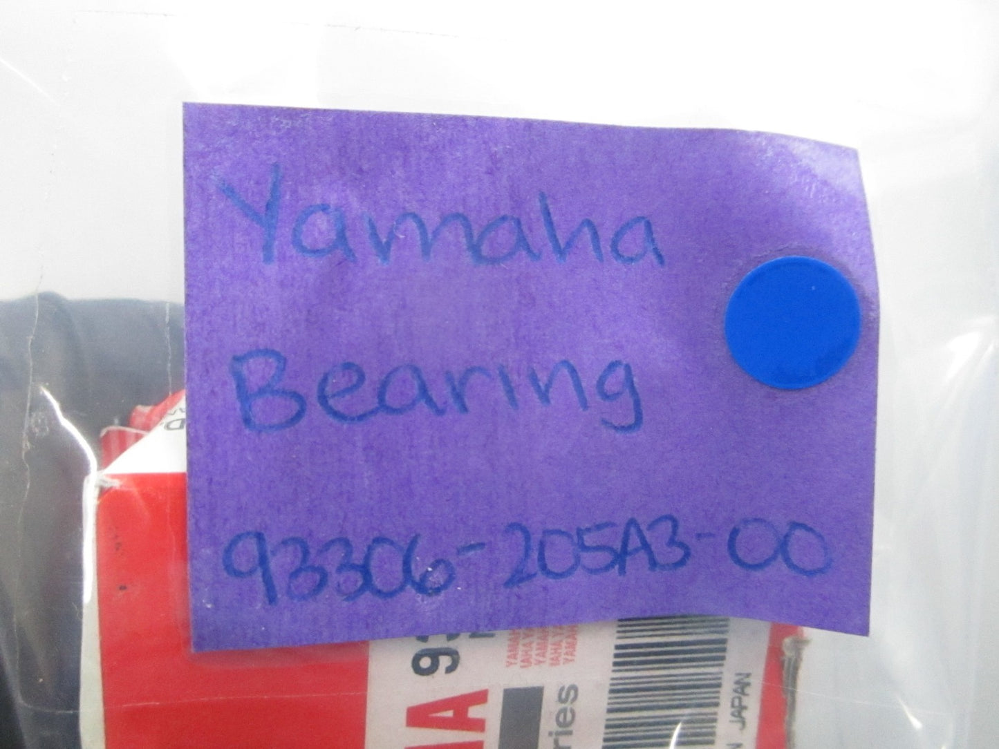 NEW OEM 93306-205A3-00 Yamaha Bearing 0810