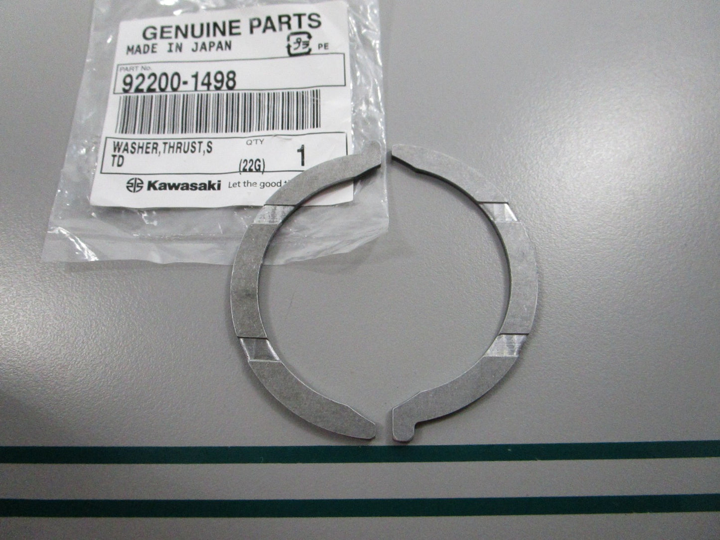 NEW OEM 92200-1498 Kawasaki Thrust Washer 0810
