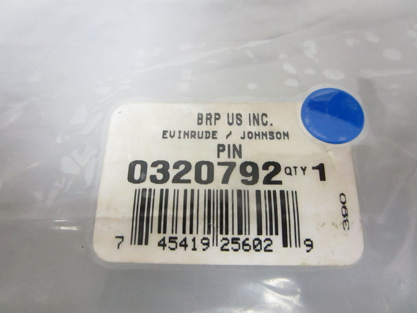 *NEW OEM* 0720 OMC Johnson Evinrude Pin 320792 0320792