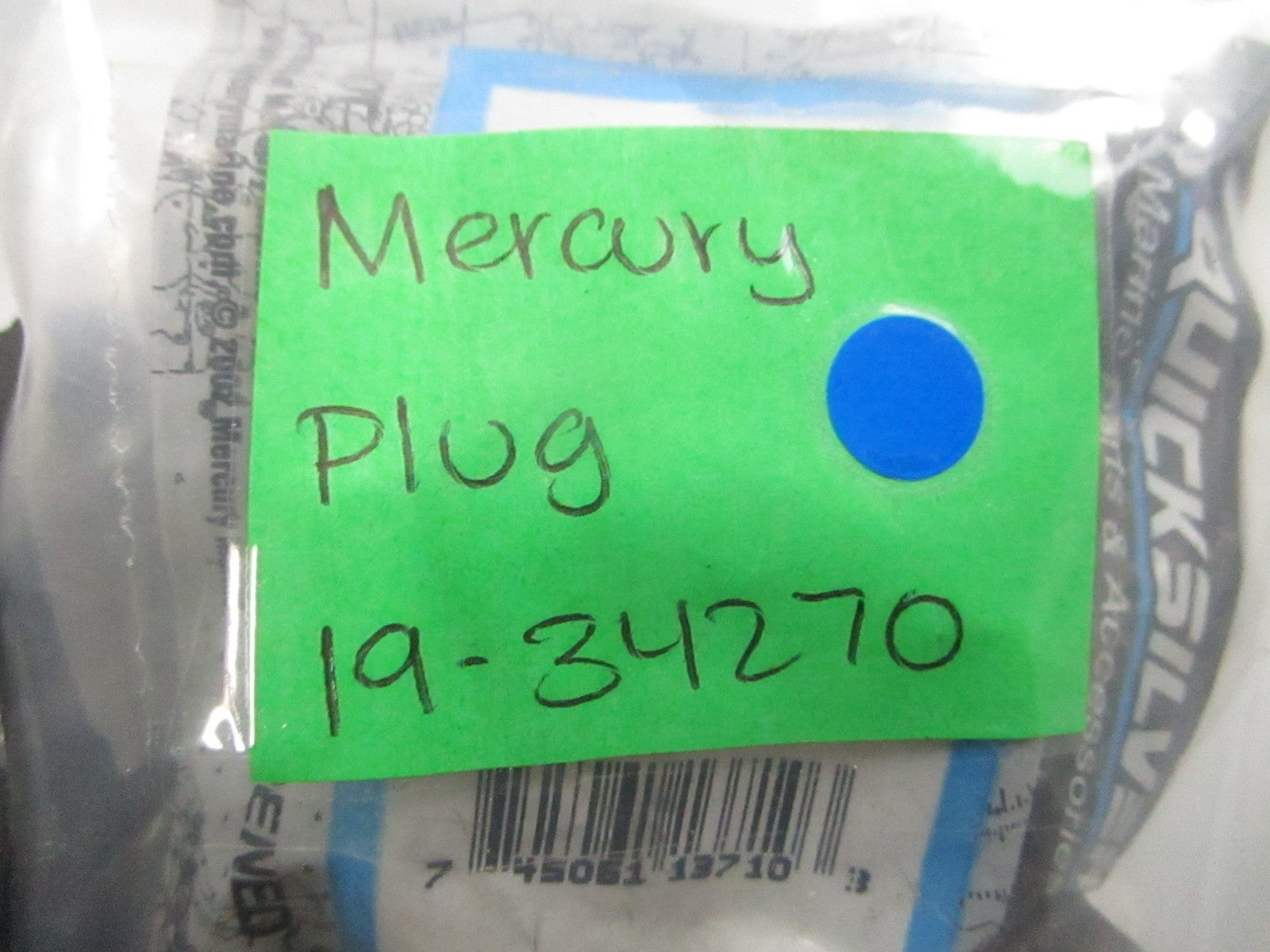 *NEW OEM* (LOT OF 2) 0810 Mercury Quicksilver Plug 19-34270