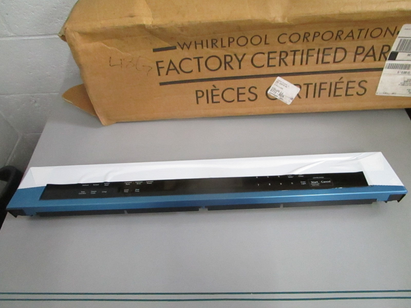 Whirlpool NEW OEM Oven Control Panel W11600634 KitchenAid KOCE500 NOS 0820
