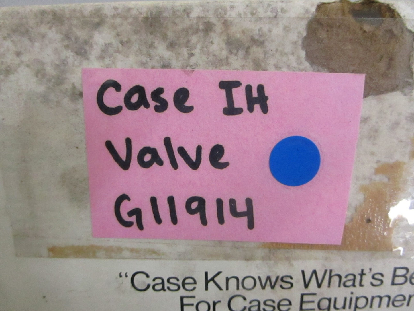 *NEW OEM* 0820 Case IH Valve G11914