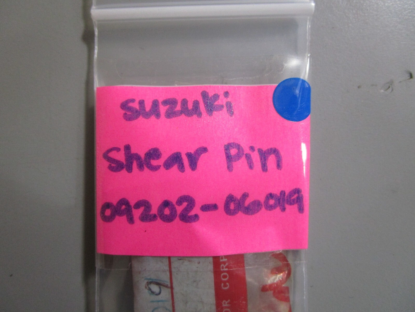 *NEW OEM* 0810 Suzuki Shear Pin 09202-06019
