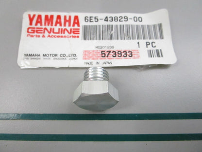 NEW OEM 6E5-43829-00-00 Yamaha Plug 0810