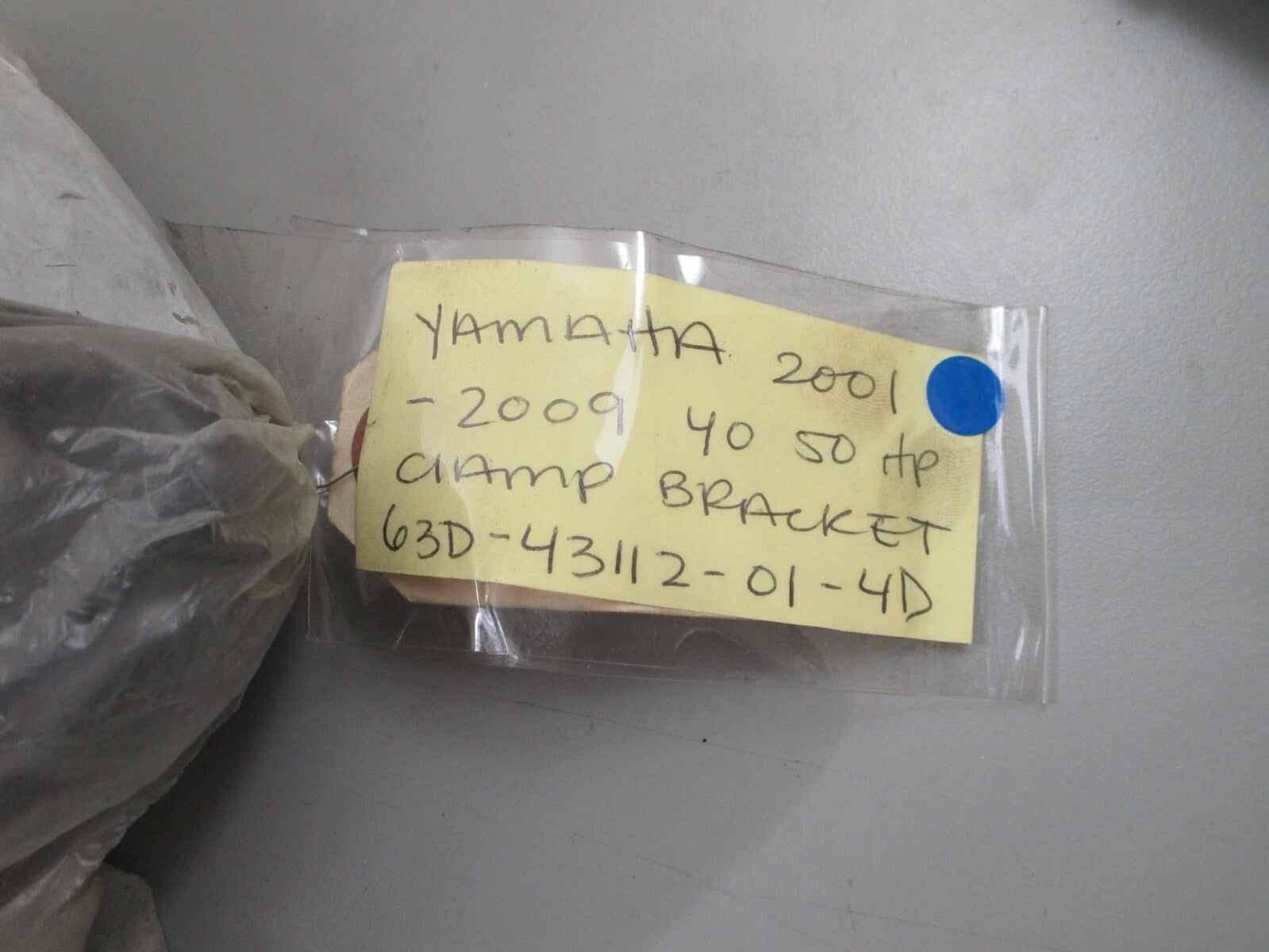 *NEW OEM* 0820 Yamaha 2001-2009 40 50HP Clamp Bracket 63D-43112-01-4D