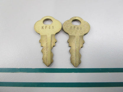 NEW OEM (LOT OF 2) 501556 0501556 OMC Johnson Evinrude KF 41 Ignition Key 0810