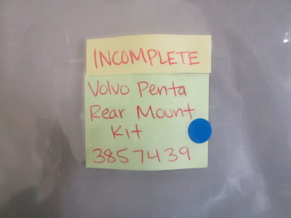 *NEW OEM* 0810 Volvo Penta *Incomplete* Rear Mount Kit 3857439