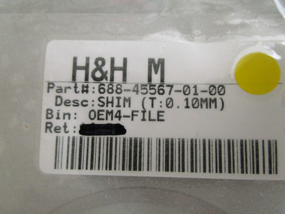 *NEW OEM* 0750 Yamaha SHIM 10mm 688-45567-01-00