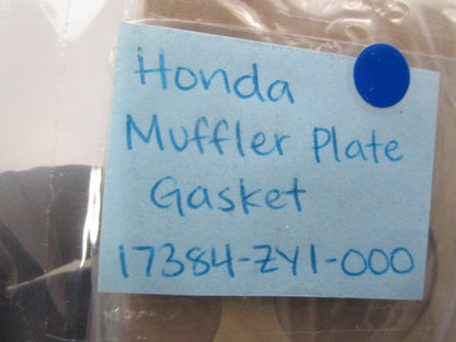 *NEW OEM* 0810 Honda Muffler Plate Gasket 17384-ZY1-000