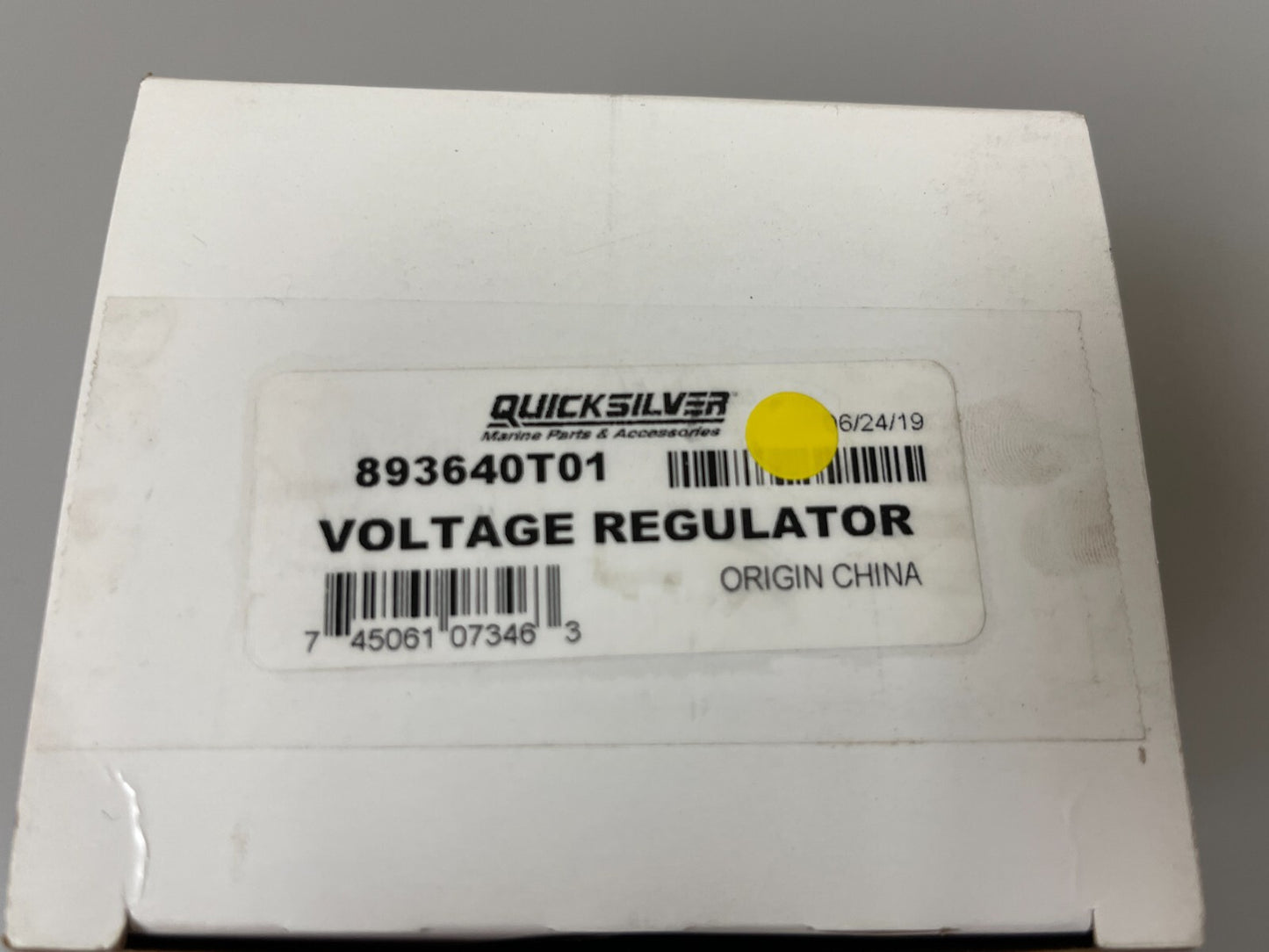 *NEW OEM* 0720 Mercury Quicksilver Voltage Regulator 893640T01