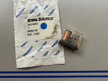 *NEW* 0720 Total Source 24V Relay CR062640-001 Replaces: Crown 062640-001