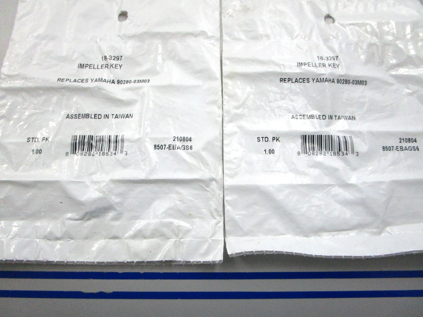 NEW (LOT OF 2) 18-3297 Replaces: Yamaha 90280-03M03-00 Sierra Woodruff Key 0810