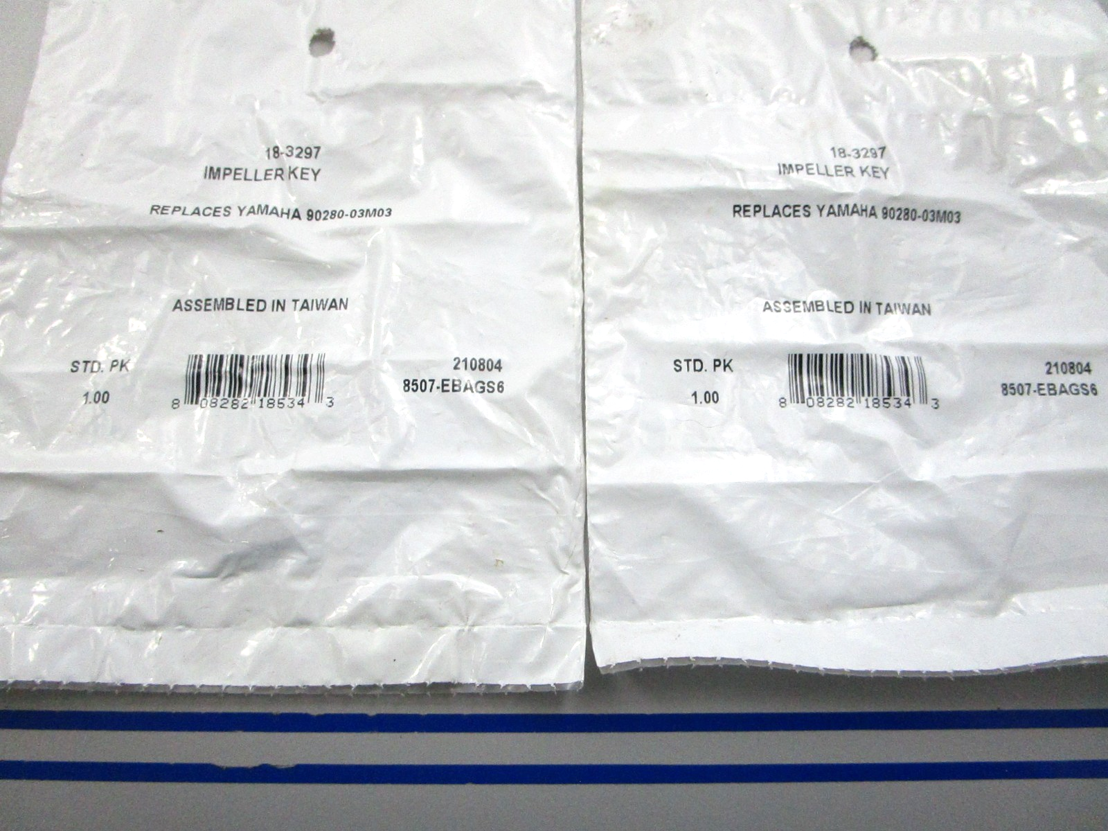 NEW (LOT OF 2) 18-3297 Replaces: Yamaha 90280-03M03-00 Sierra Woodruff Key 0810