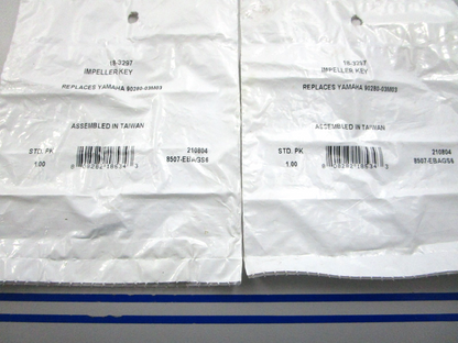 NEW (LOT OF 2) 18-3297 Replaces: Yamaha 90280-03M03-00 Sierra Woodruff Key 0810
