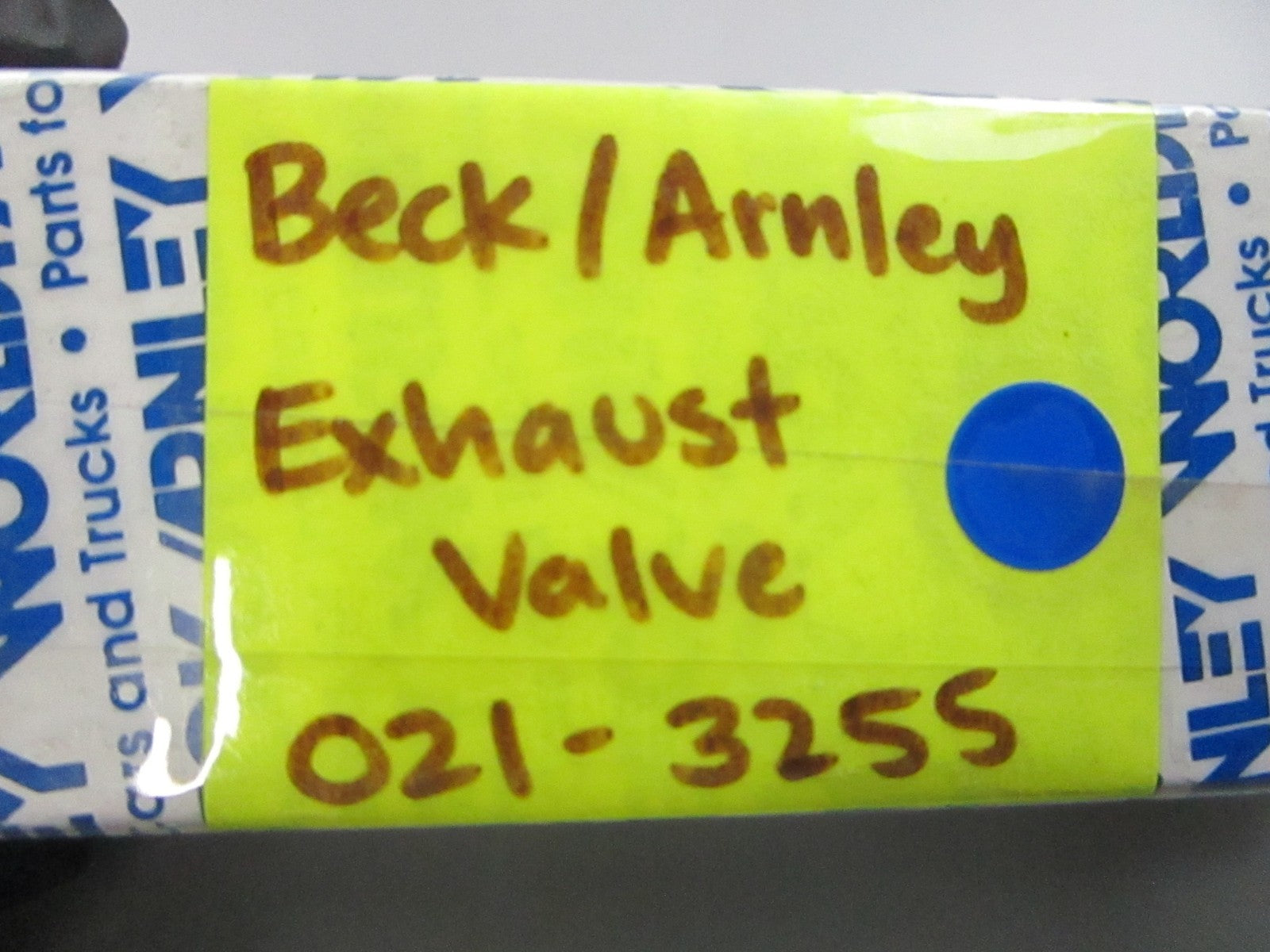 *NEW* 0810 Beck/Arnley Exhaust Valve 021-3255