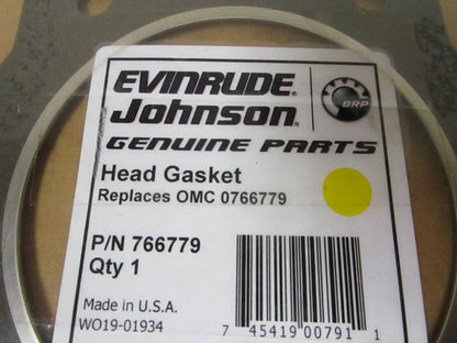 *NEW OEM* 0720 OMC Johnson Evinrude Head Gasket 766779 0766779