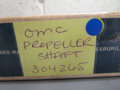 *NEW OEM* 0810 OMC Johnson Evinrude Propeller Shaft 304265 0304265