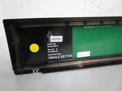 Whirlpool W11093241 NEW OEM Wall Oven Range Control Panel Stainless Steel 0820