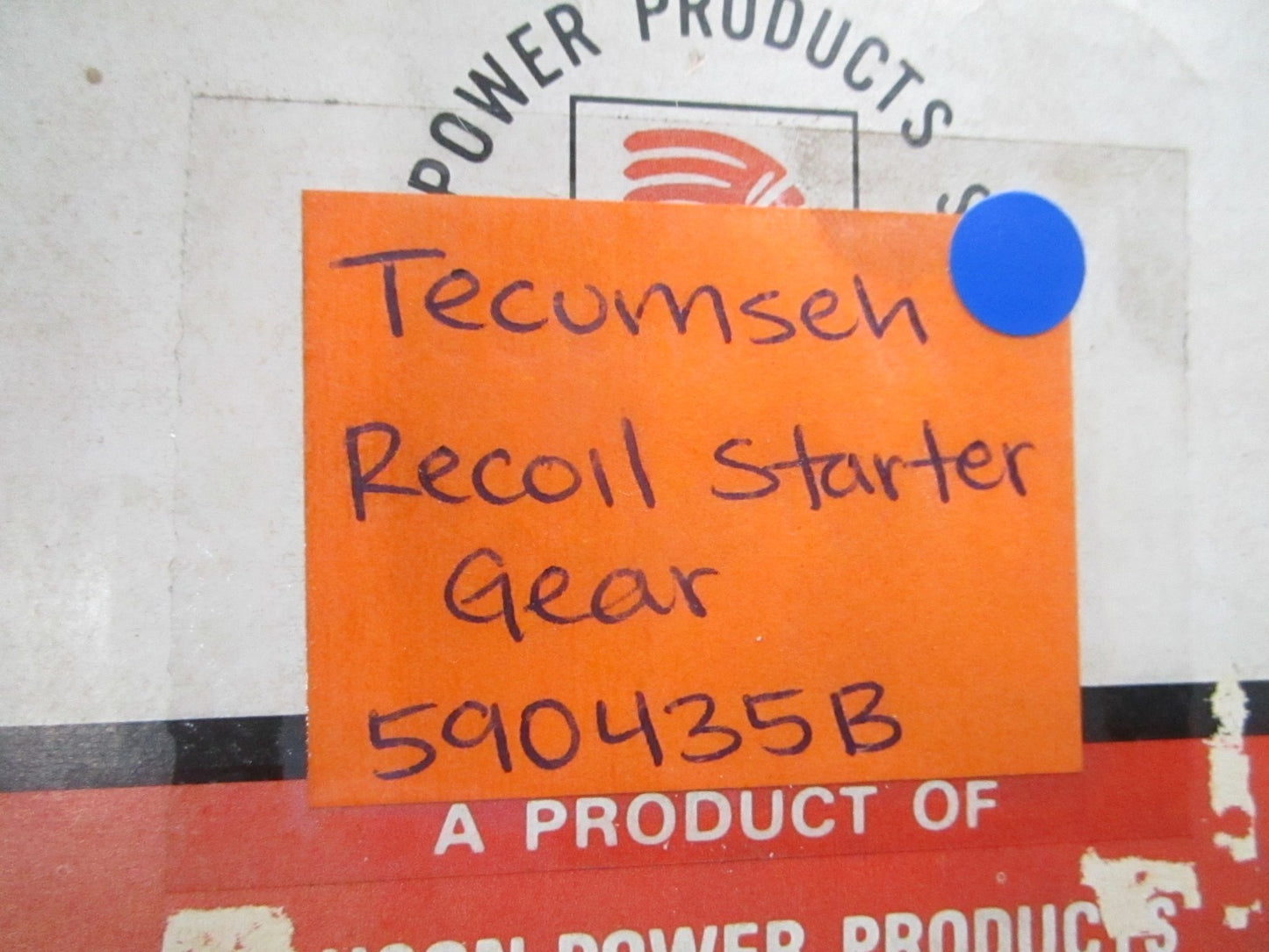 NEW OEM 590435B Tecumseh Recoil Starter Gear 0810