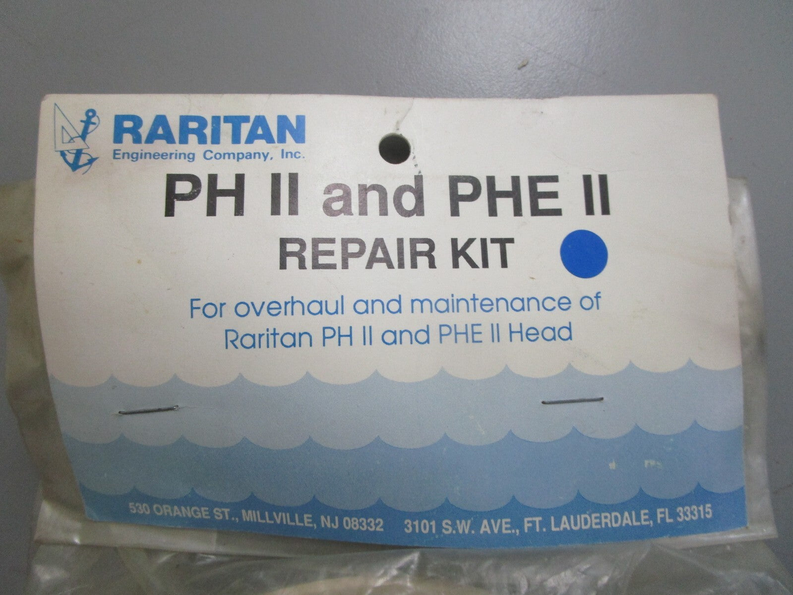 *NEW* 0820 Raritan PH II 7 PHE II Repair Kit