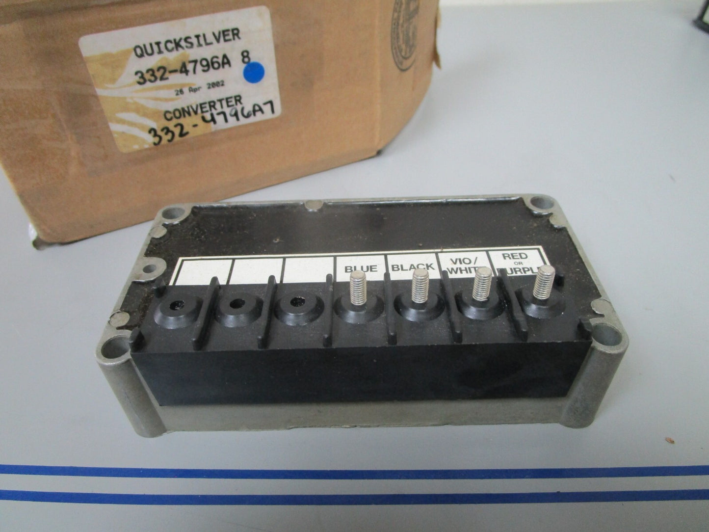 *NEW OEM* 0720 Mercury Quicksilver Converter 332-4796A8 332-4796A7