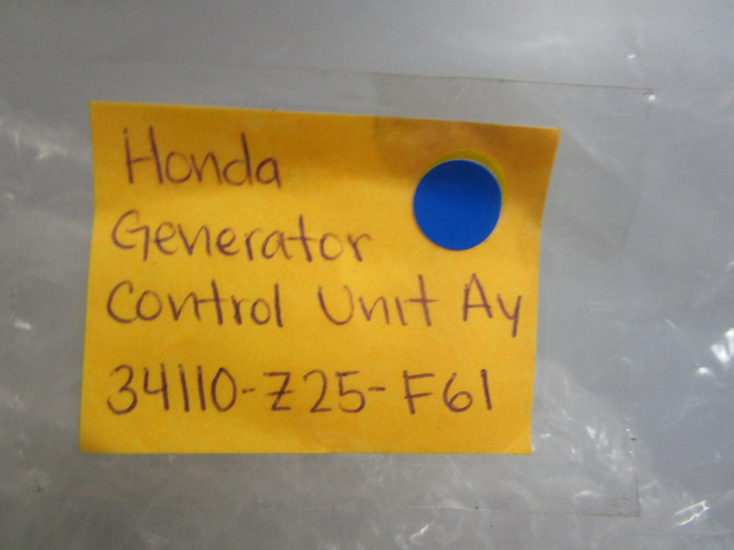 *NEW OEM* 0810 Honda Generator Control Unit Assembly 34110-Z25-E61