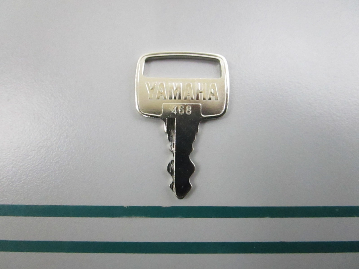 NEW OEM 90890-55837-00 Yamaha #468 Ignition Key 0810