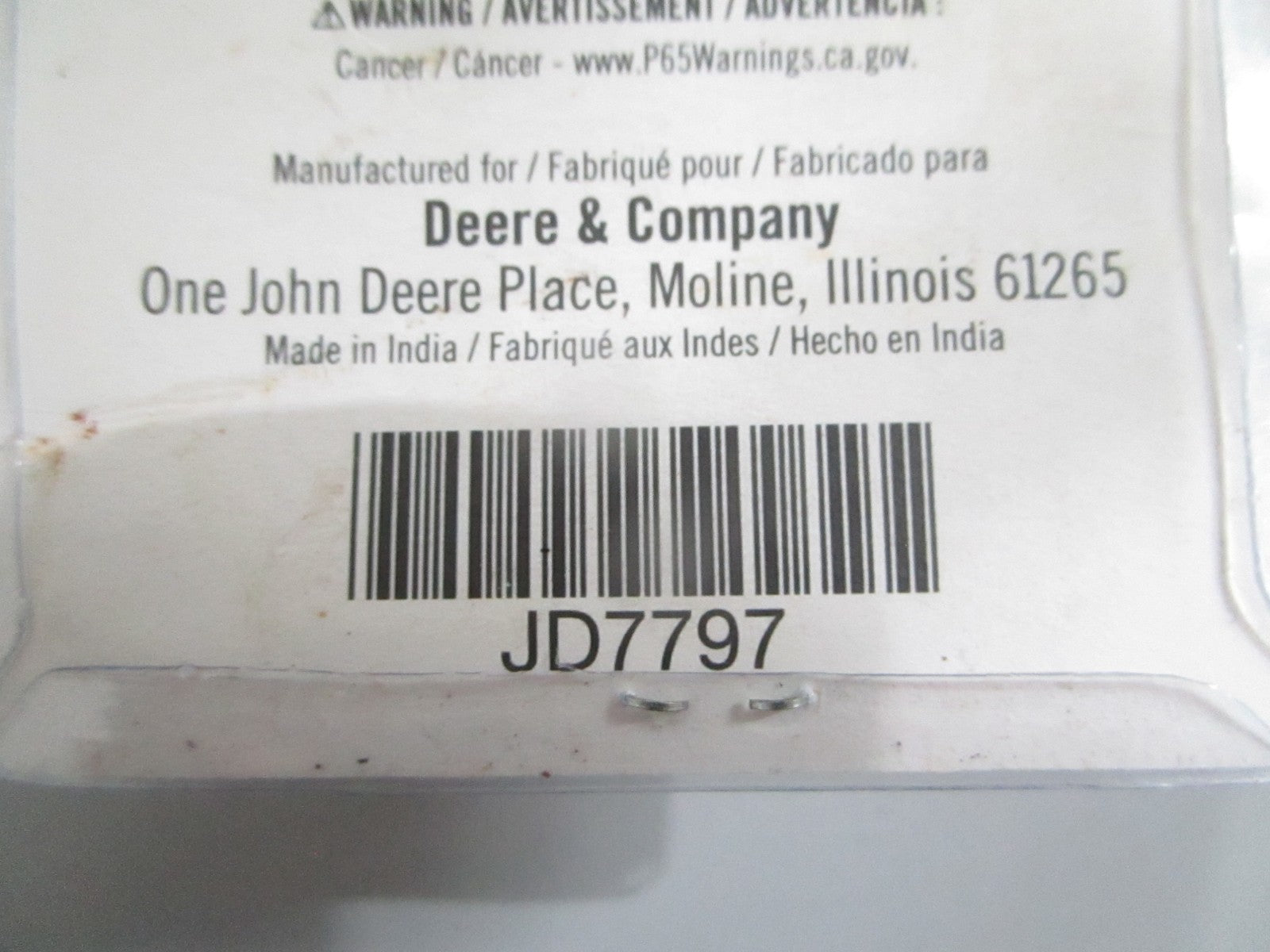 NEW OEM (LOT OF 9) JD7797 John Deere Lubricating Nut 0820